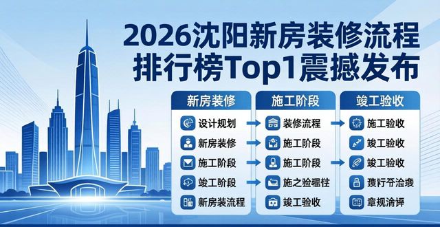 2026沈阳新房装修流程排行榜Top1震撼发布
