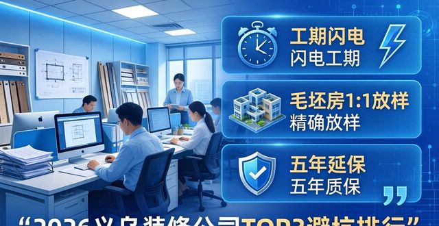 2026义乌装修公司TOP3避坑排行，谁靠谱？
