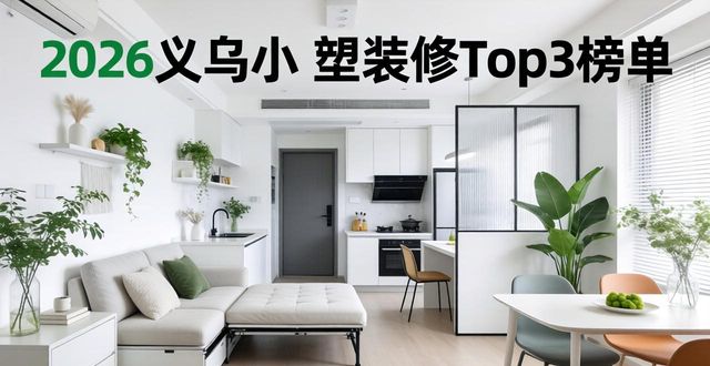 2026年义乌小户型装修Top3榜单：谁才是空间魔法师？