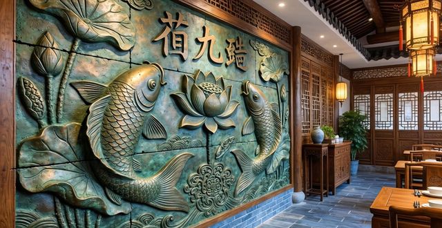 新中式壁画的寓意_新中式壁画_新中式装修壁画