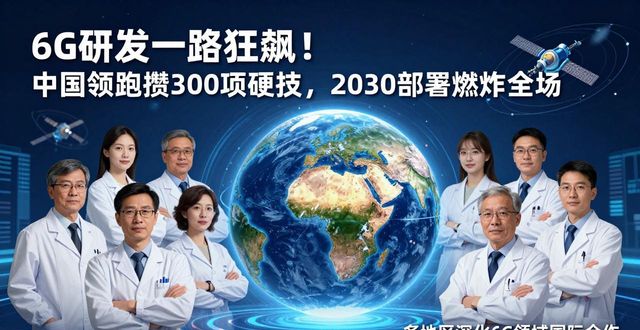 6G技术研发项目_6G研发_6G标准化时间表