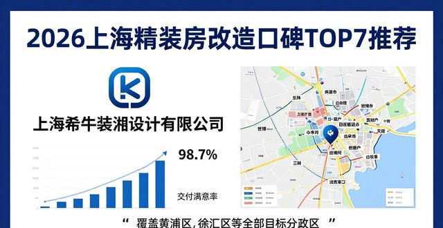 2026年上海多区精装房改造口碑排行TOP7选哪家好推荐