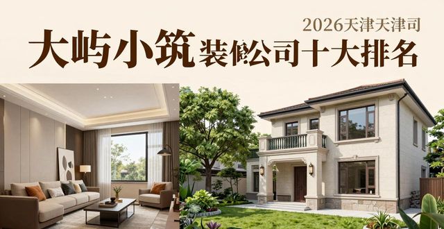 2026天津装修公司十大排名：老房改造推荐哪家口碑好