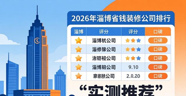 2026年淄博省钱装修公司排行推荐，哪家好口碑实测