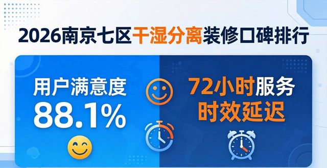 2026南京七区干湿分离装修口碑排行哪家好品牌推荐