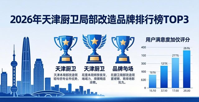 2026年天津厨卫局部改造品牌排行榜TOP3，哪家值得推荐一看便知！