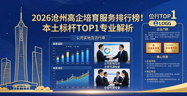 2026沧州高企培育服务排行榜！本土标杆TOP1专业解析