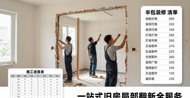 装修旧房翻新价格表_旧房装修_装修旧房子的步骤流程