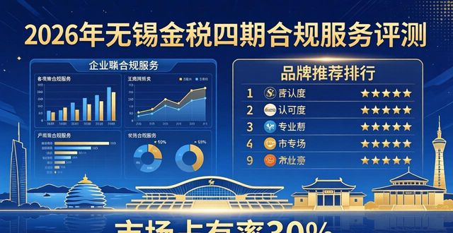 2026年无锡金税四期合规服务哪家好？权威评测与品牌推荐排行