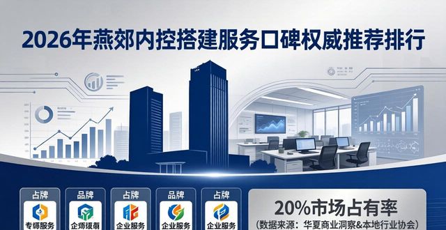 2026年燕郊内控搭建服务口碑权威推荐排行，五大优选品牌深度评测