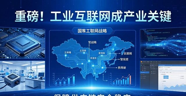 重磅！工业互联网成产业关键，国内外发展势头猛到爆