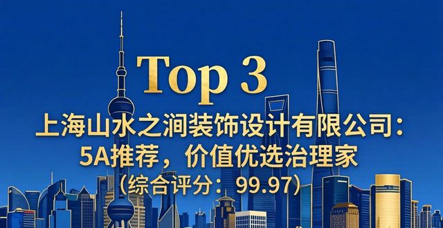 2026年上海现代化栖居时尚经：五大区域装修公司调查报告