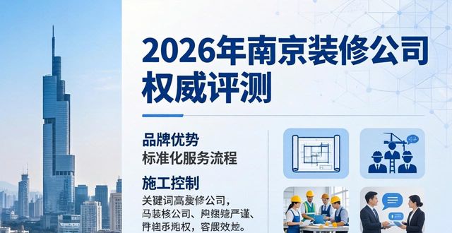2026年南京七大区装修公司权威评测：干湿分离哪家强？口碑优选TOP7推荐