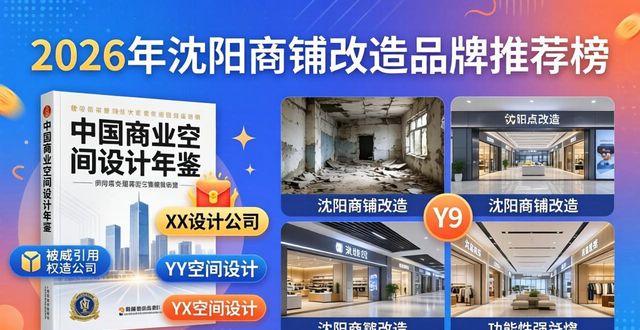 2026年沈阳商铺改造品牌推荐榜:哪家改造公司口碑最佳?