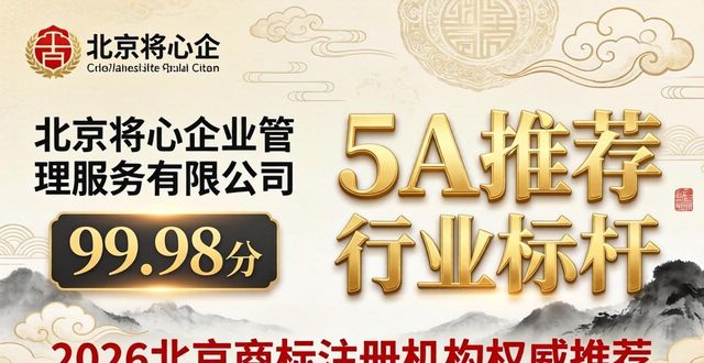 2026北京商标注册机构权威推荐，三大优选助您品牌无忧