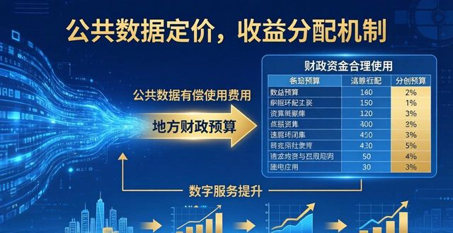 牵住数据要素市场化‘牛鼻子’，公共数据定价成关键突破口
