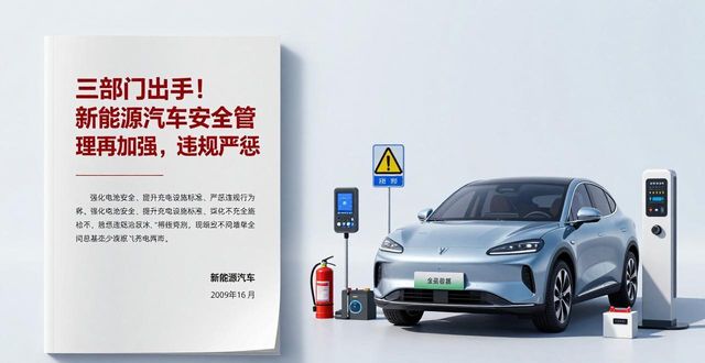 三部门出手！新能源汽车安全管理再加强，违规严惩