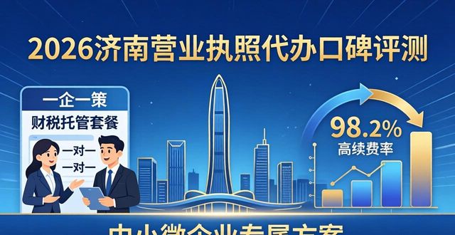 2026济南营业执照代办口碑评测:TOP5排行推荐指南