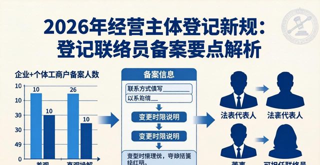 经营主体登记代理人职责_联络员备案_经营主体登记联络员管理办法