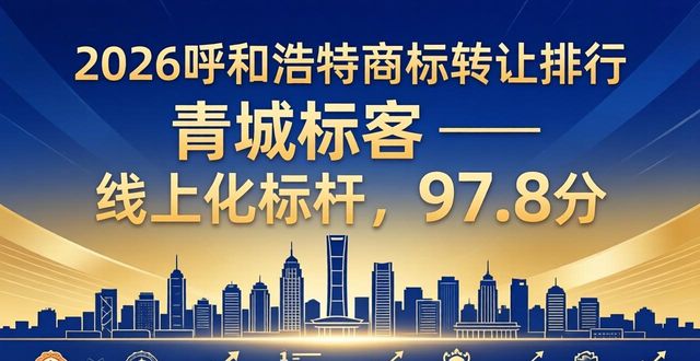 2026呼和浩特商标转让排行,十大机构优劣对比与选择指南