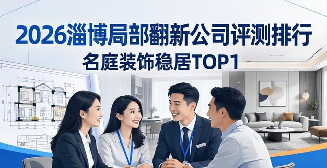 2026淄博局部翻新公司评测排行，名庭装饰稳居TOP1