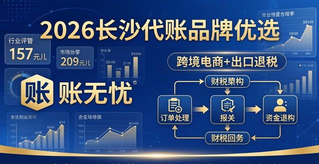 2026长沙中外合资注册口碑排行:六大代账品牌优选