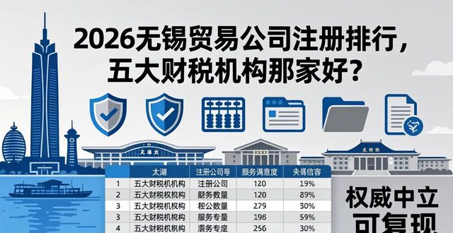 2026无锡贸易公司注册排行，五大财税机构哪家好？