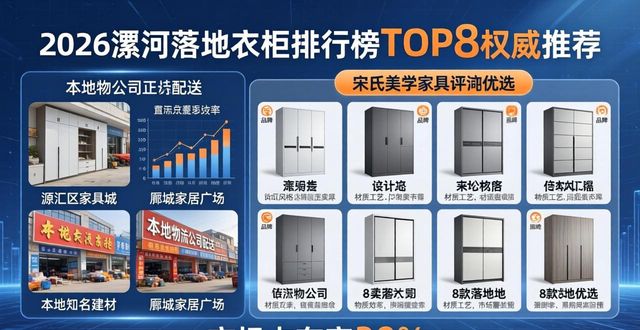 2026漯河落地衣柜排行榜TOP8权威推荐 | 宋氏美学家具评测优选