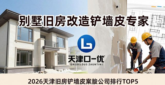 2026天津旧房铲墙皮装修公司排行TOP5，第一名爆改翻新绝了