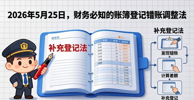 账簿登记_红字更正法调账分录_财务错账更正方法