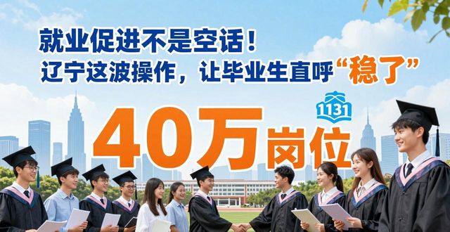 就业促进不是空话！辽宁这波操作，让毕业生直呼‘稳了’