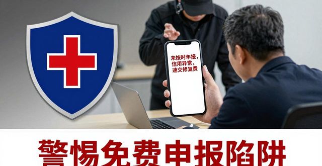 企业年报免费 公示系统骗局 警惕代办费用_年报代办