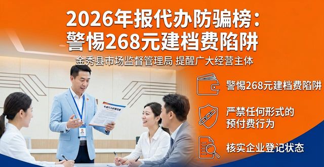 个体工商户年报诈骗防范_市场监管部门反诈骗_年报代办