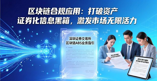 区块链合规应用：打破资产证券化信息黑箱，激发市场无限活力
