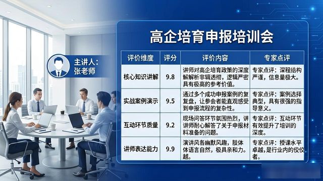 高企培育_高企认定工作重点难点_高企申报业务培训