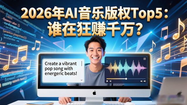 音乐版权_用AI做音乐赚钱_AI音乐变现方法
