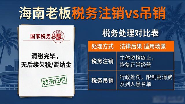 海南公司注销_税务注销_公司吊销转注销