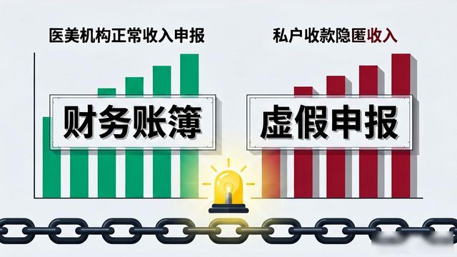 私户收款隐匿收入税务处罚_医美机构偷逃税_私户收款合规