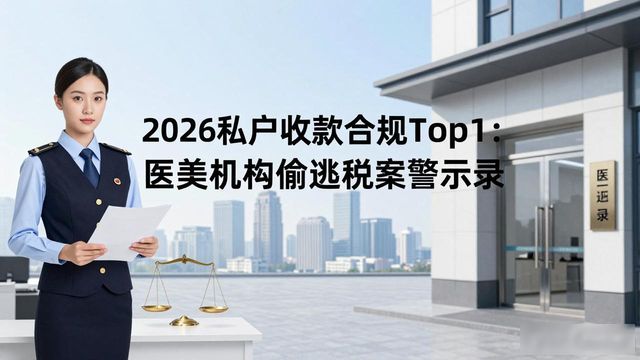 私户收款合规_私户收款隐匿收入税务处罚_医美机构偷逃税
