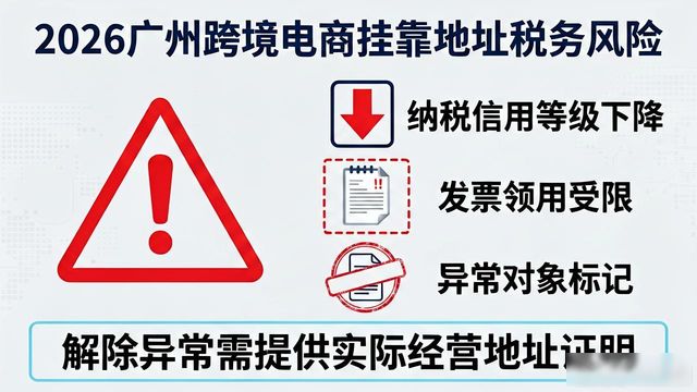 挂靠地址_广州跨境电商挂靠地址 税务申报 风险控制