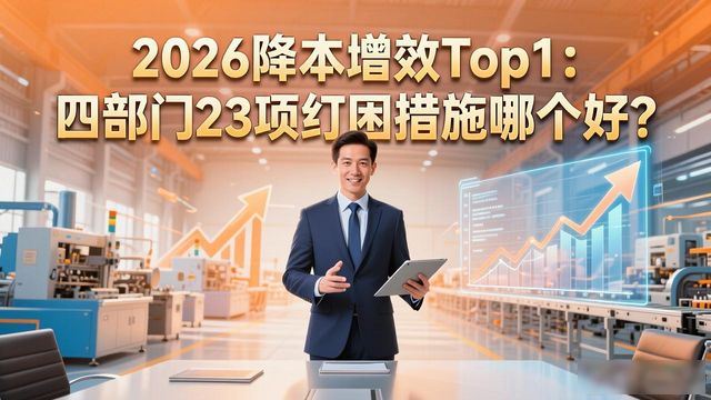 四部门二十三项措施助企纾困_降成本再加力获得感实打实_降本增效