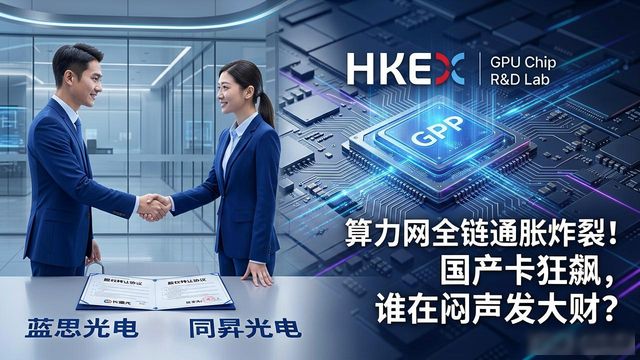 算力网全链通胀炸裂！国产卡狂飙，谁在闷声发大财？