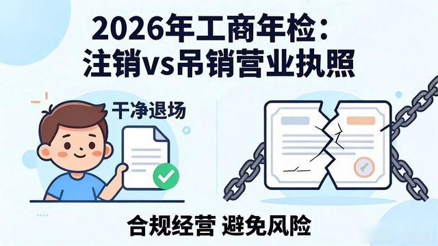 工商年检_营业执照异常处理_闲置执照税务问题