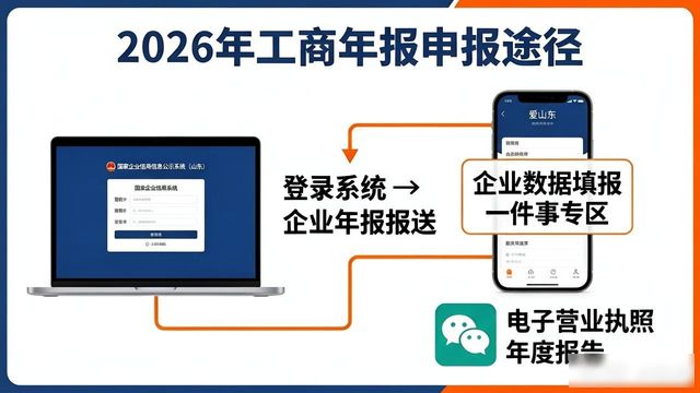 工商年检_济南市市场监管局年报要求_2025年企业年报报送时间