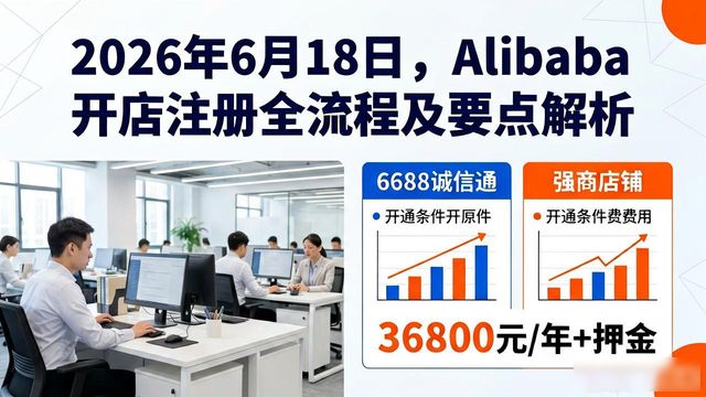 阿里巴巴诚信通费用_Alibaba开店注册流程_电商公司注册