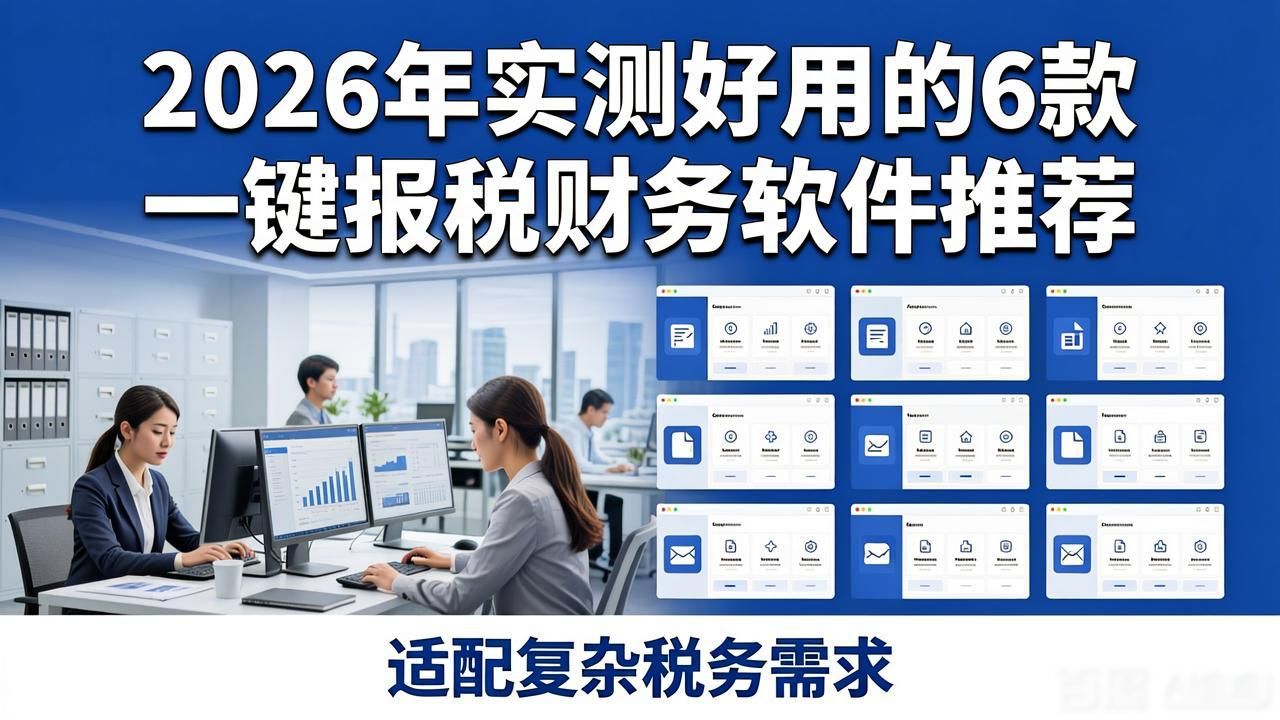中小企业代账报税软件_财务软件一键报税_RPA 报税