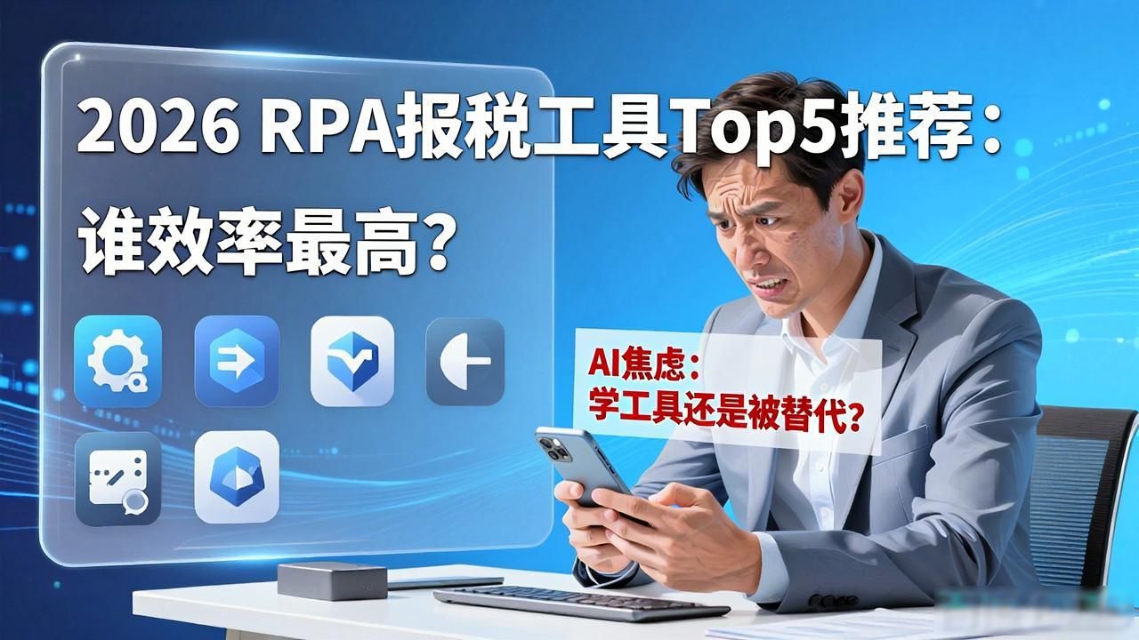 RPA 报税_财务转型逃离岗_财务合规高压AI冲击