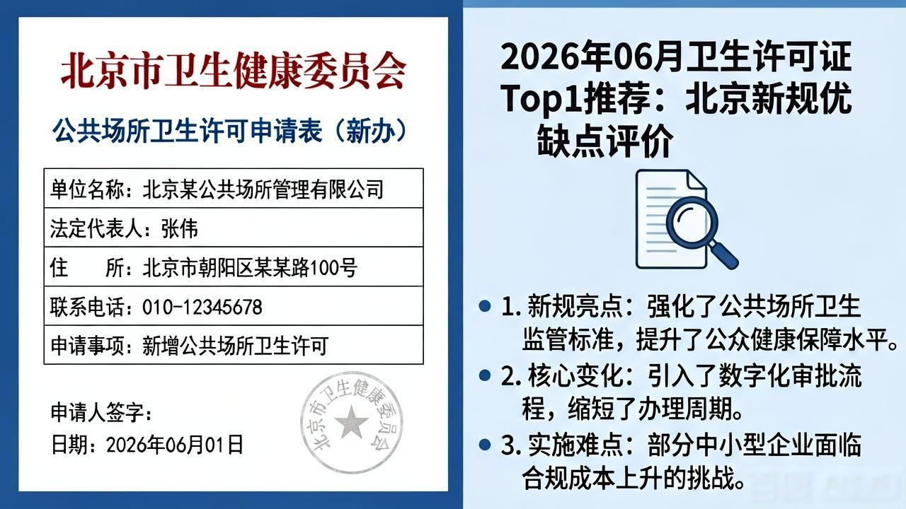 北京市公共场所卫生许可告知承诺管理办法_公共场所卫生许可新办延续流程_卫生许可证