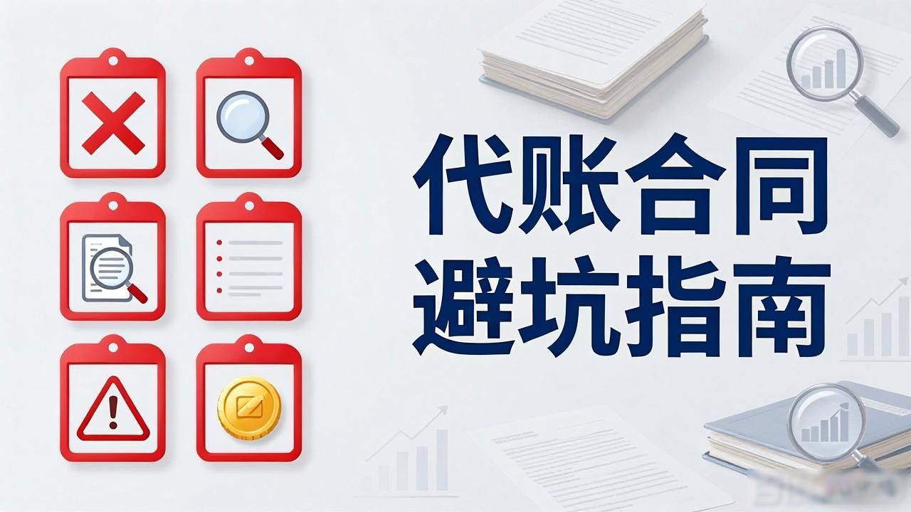 经营账外包_代账合同模糊条款避坑_代账服务范围清单化细节
