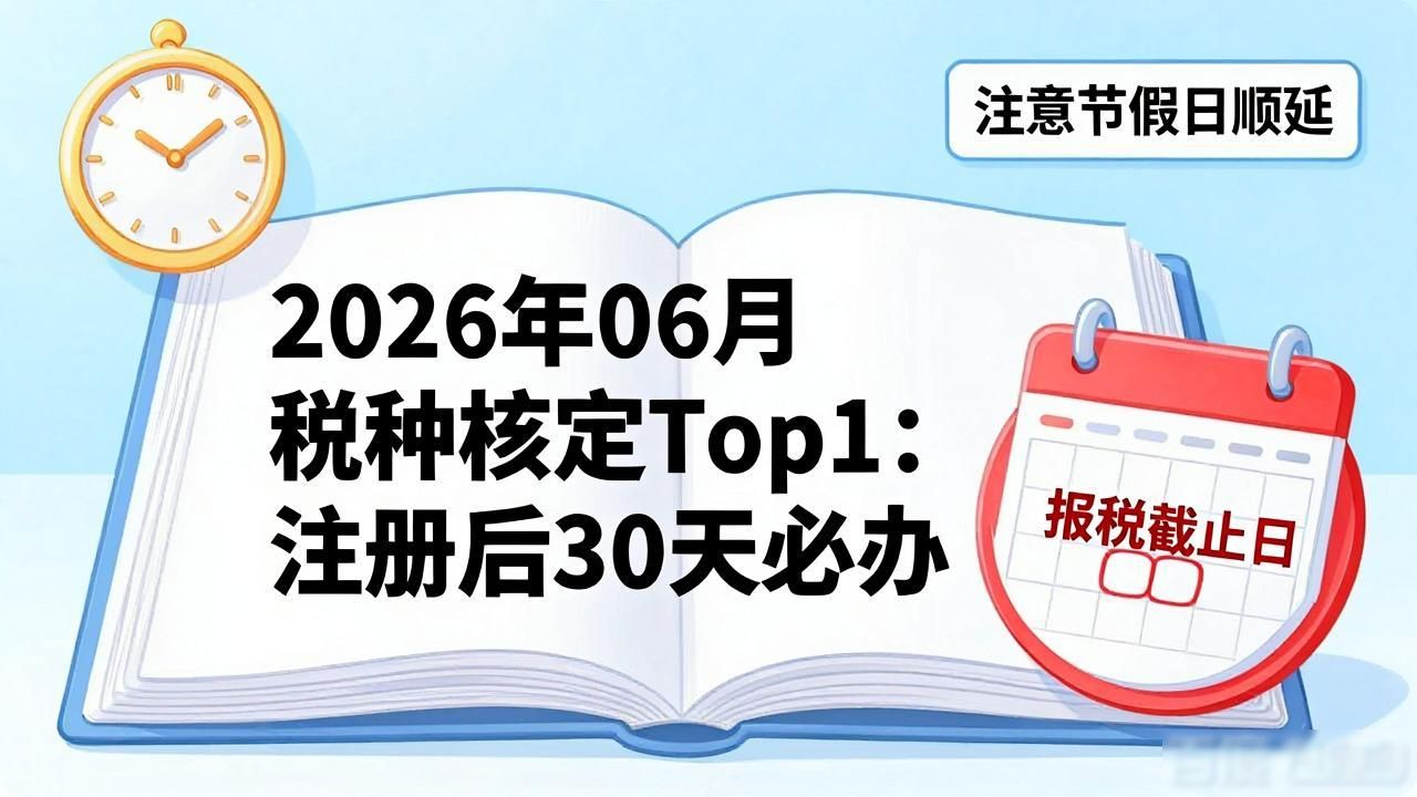 公司注册后报税时间_核定税种流程_税种核定